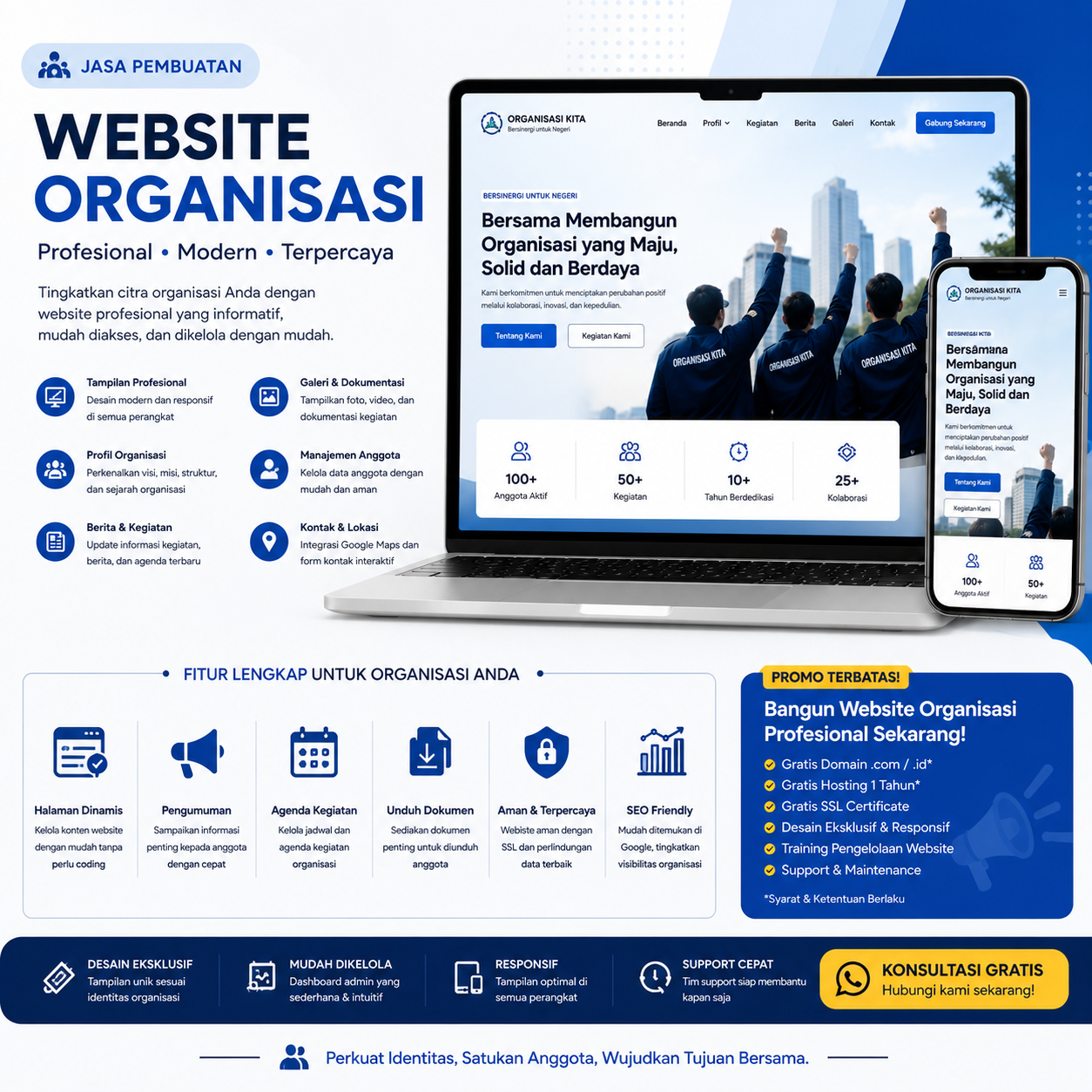 Website Organisasi Pro